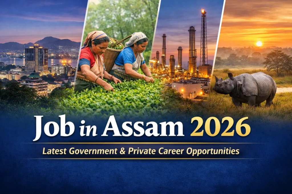 job in assam